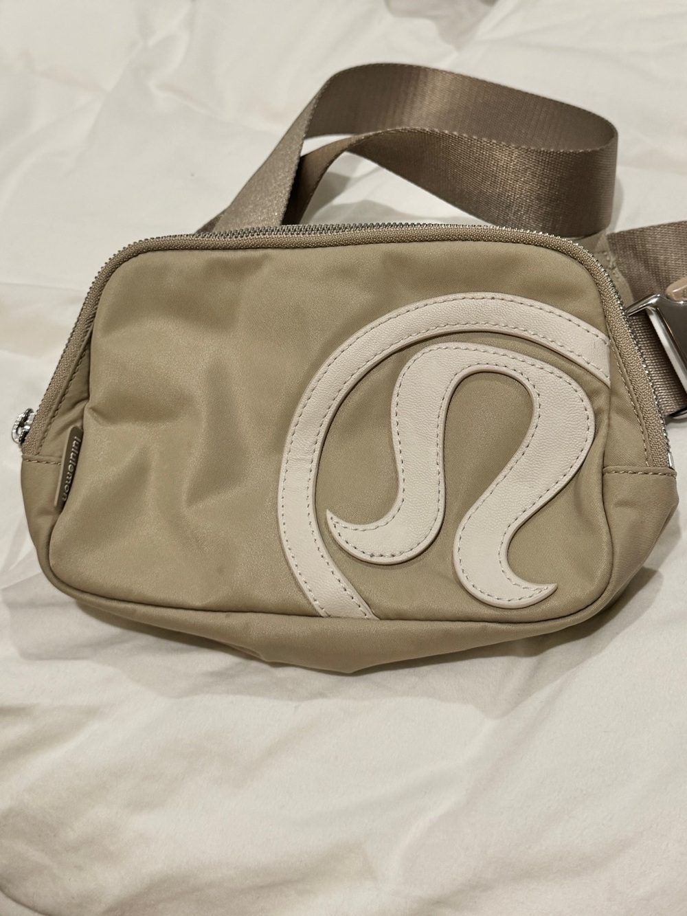 lululemon athletica khaki Bum Bag Crossbody